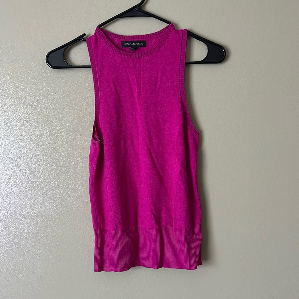 Hot Violet Banana Republic Tank - new with tags!